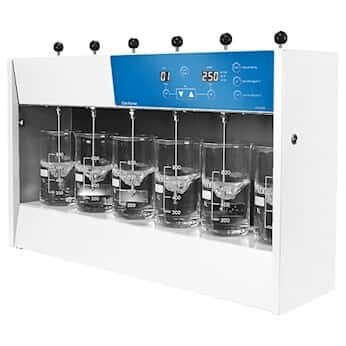 Cole-Parmer FJT-200D-6 Stuart Flocculation Jar Tester, 6-Place