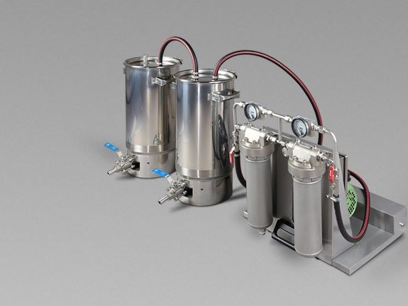 LIQIBACK liquid reprocessing system