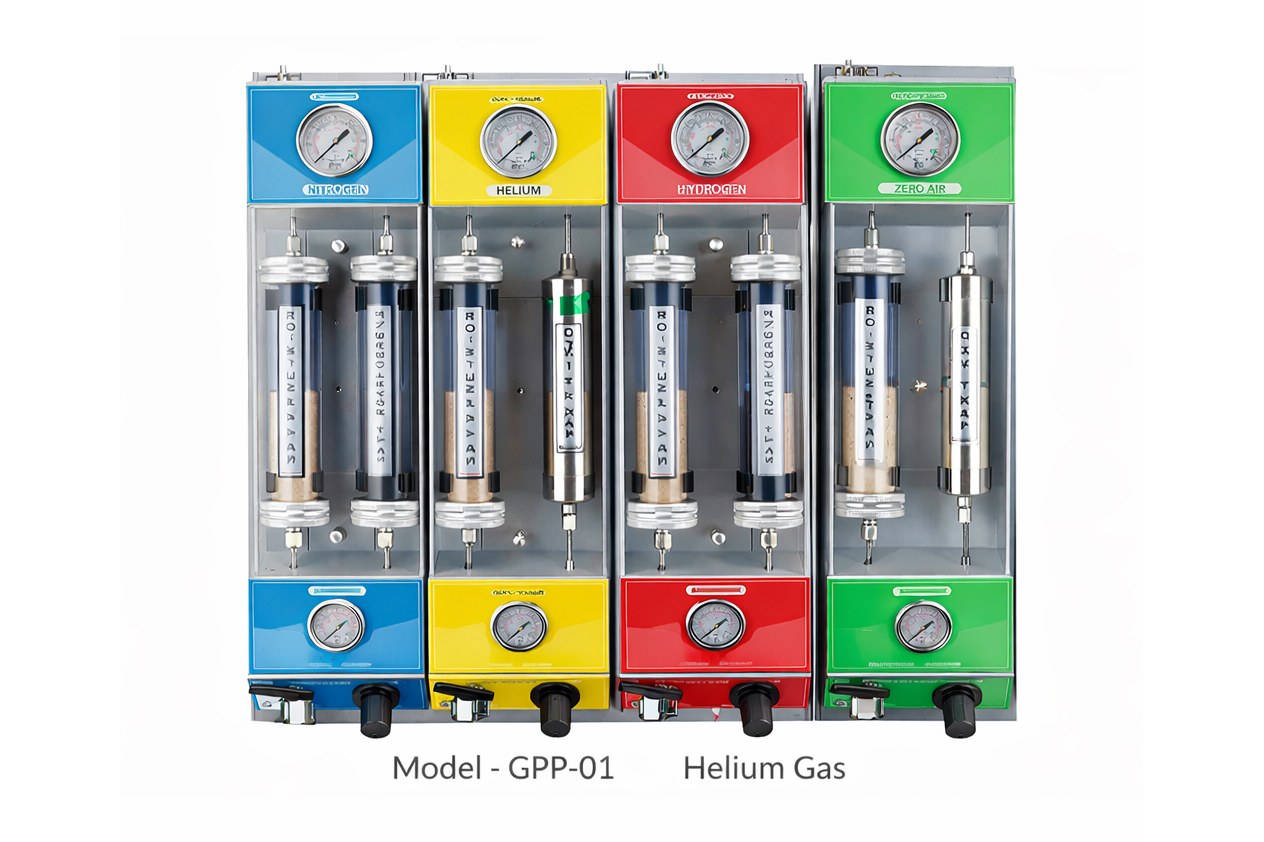 Gas Purification and Control System for GC
