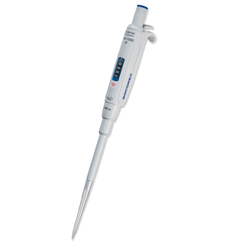 Socorex Acura manual 825 micropipette