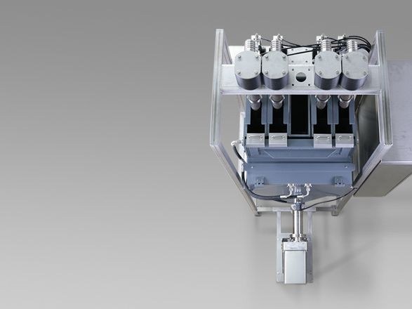 OPUS-FT multiplexer for up to four process lines