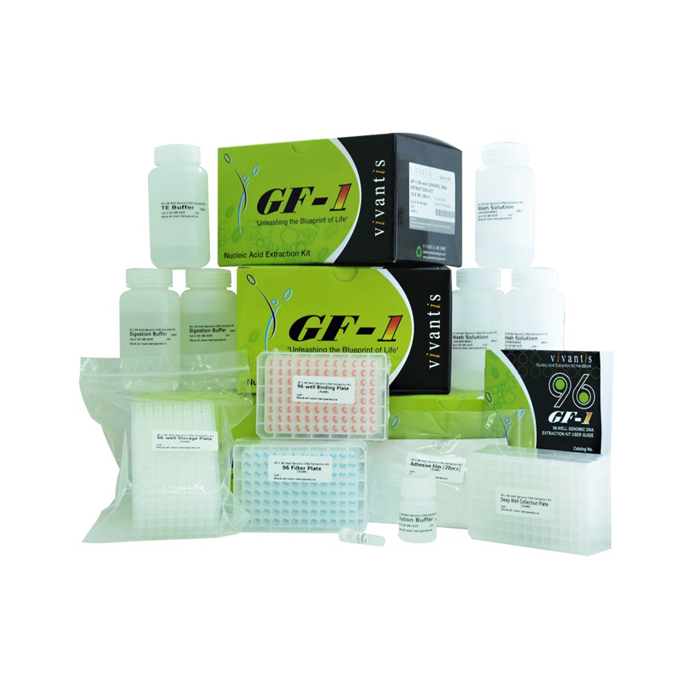 GF-1 96-well Bacterial Genomic DNA Extraction Kit
