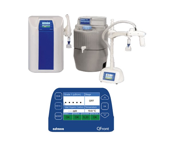 Adrona Q-Front Laboratory Ultrapure Water Purification System