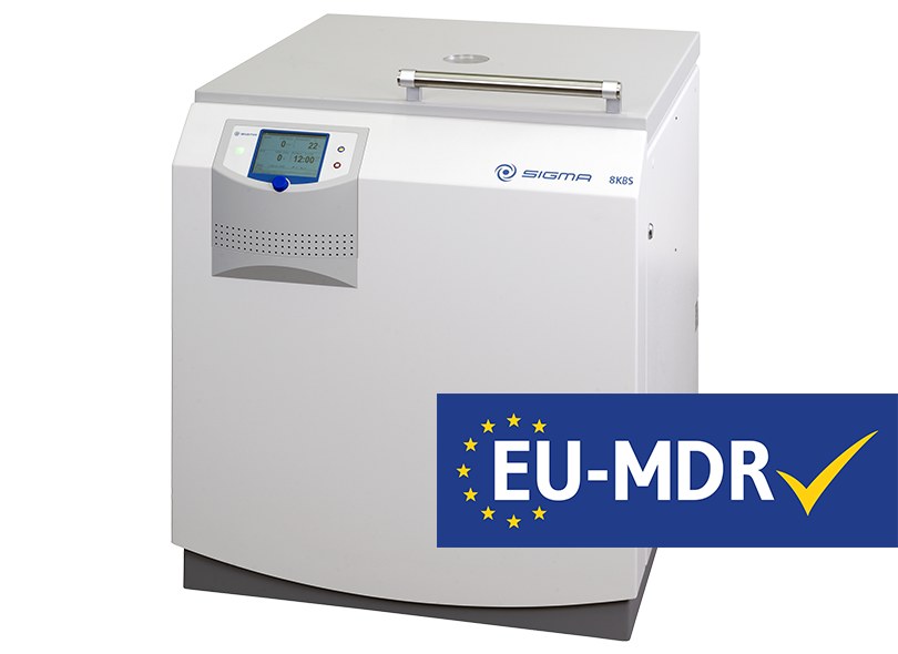 Sigma 8KBS Refrigerated Blood Bank Floor-Standing Centrifuge