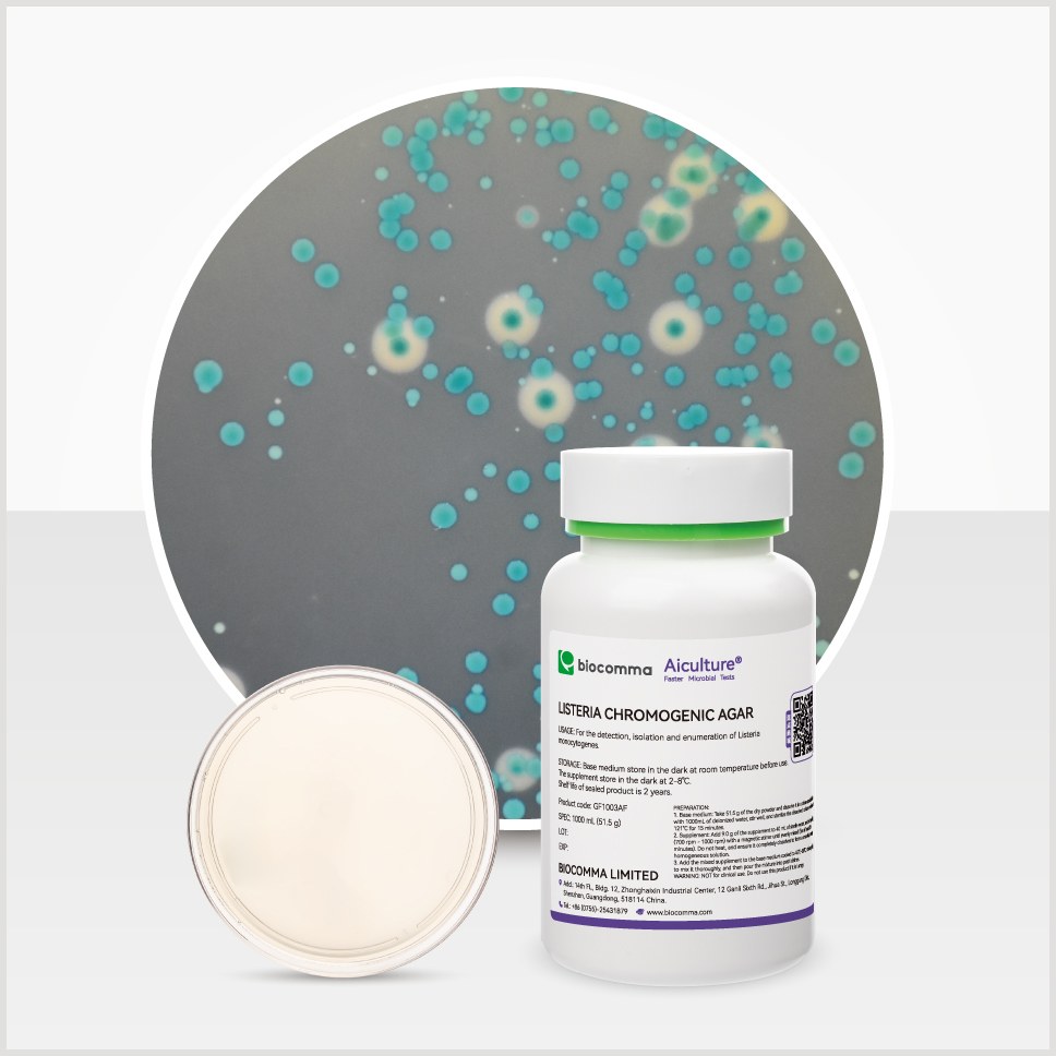 Listeria Chromogenic Agar