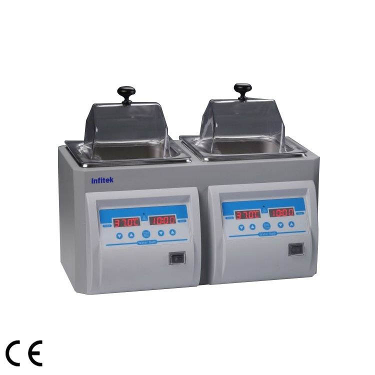 WB-1R2H-4R Thermostatic Water Bath, 2 Tanks