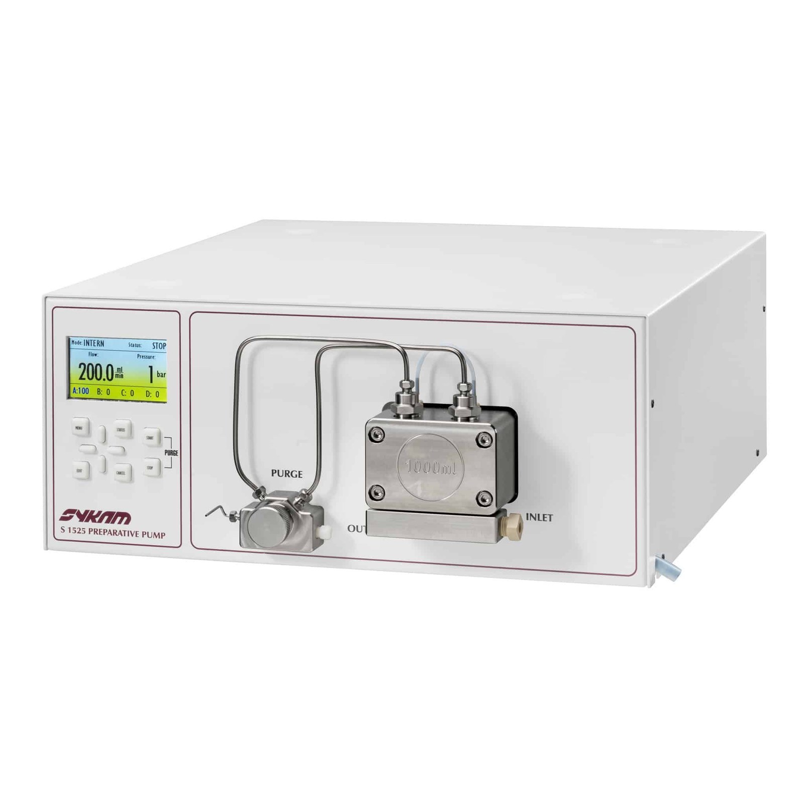 Sykam S 1525 Preparative Pump (150, 250, 500 or 1000 ml/min)