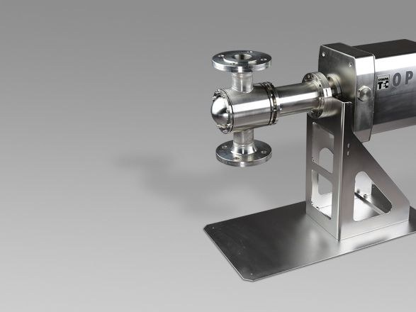 OPUS-BP ultrasonic extinction sensor with bypass adapter