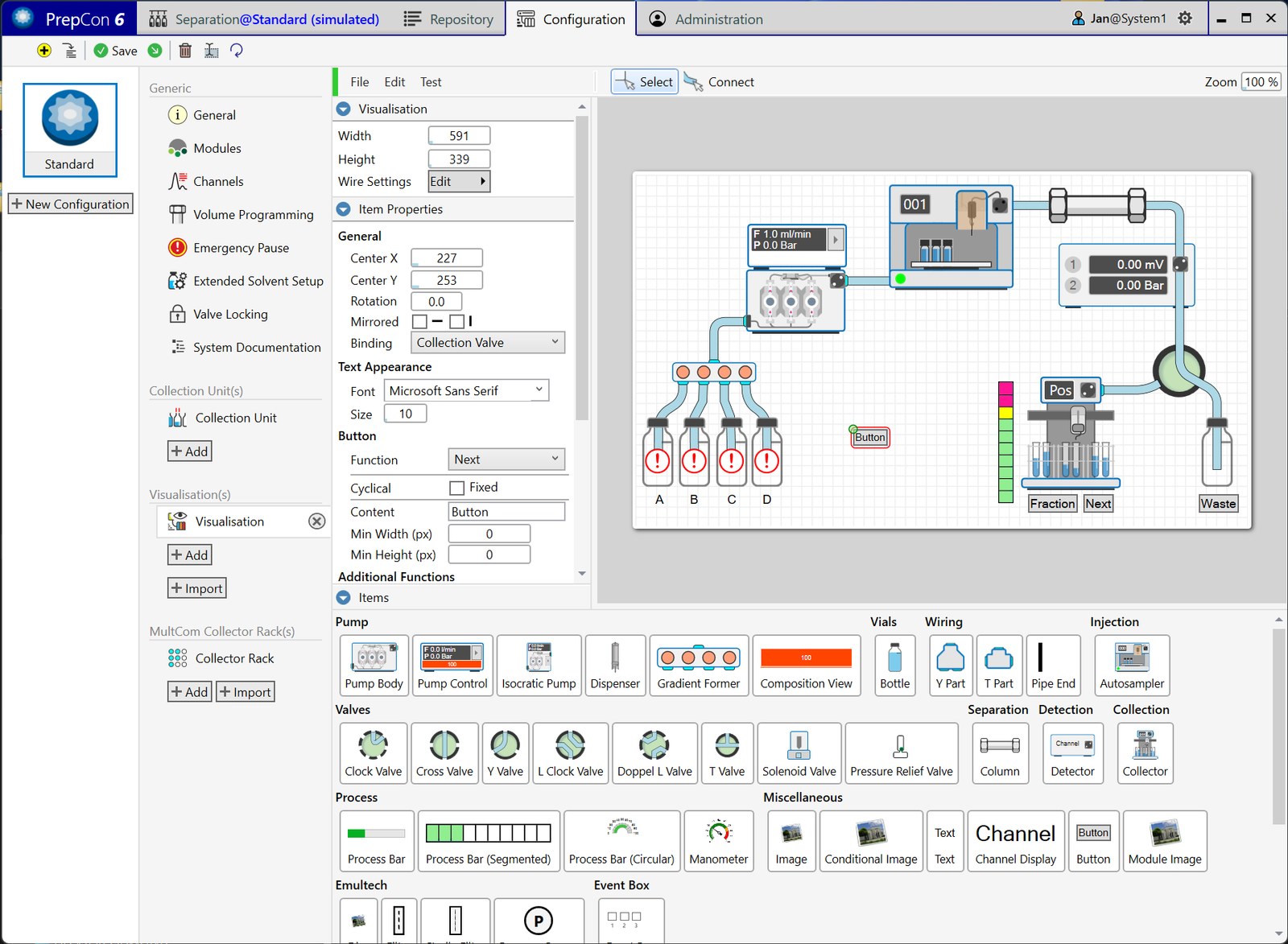 PrepCon 6 Control & Data Handling System for Preparative LC and HPLC