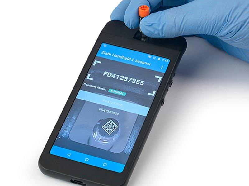 Handheld 2 Tube Reader