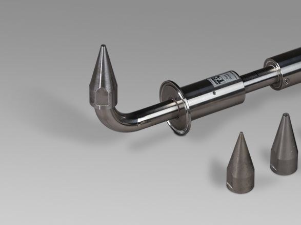 Static L-probes and pneumatic pivoting probe